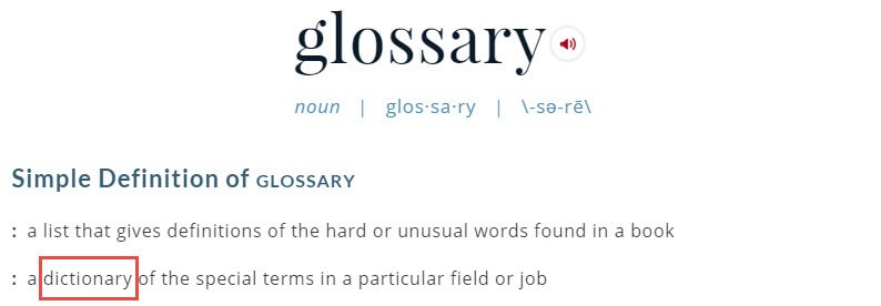 What Reading is Essential for Your Career? A Glossary!